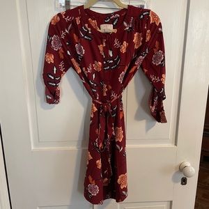 loft tie waist dress